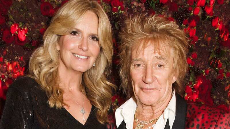 Sir Rod Stewart and wife Penny Lancaster are believed to have renewed their vows again (Image: Getty)