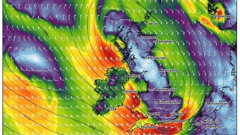 Storm Noa sweeps across UK with 70mph gusts and heavy rain bringing fresh misery