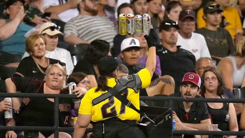 Milwaukee Brewers and the Arizona Diamondbacks are among a number of teams trialling selling beer in the eighth inning this season (Image: Ross D Franklin/AP/REX/Shutterstock)