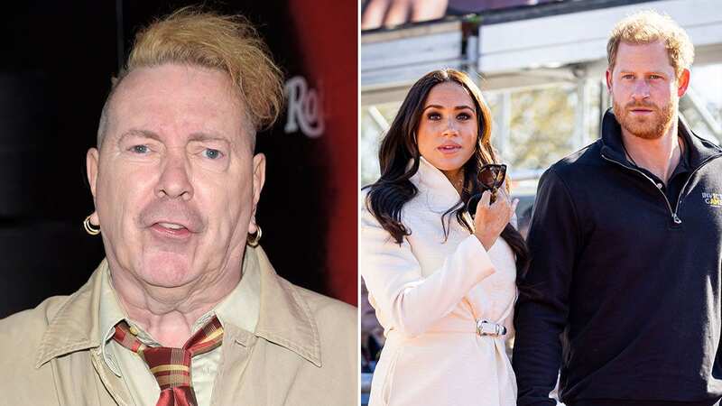 Prince Harry and Meghan Markle live near John Lydon in California (Image: Getty)
