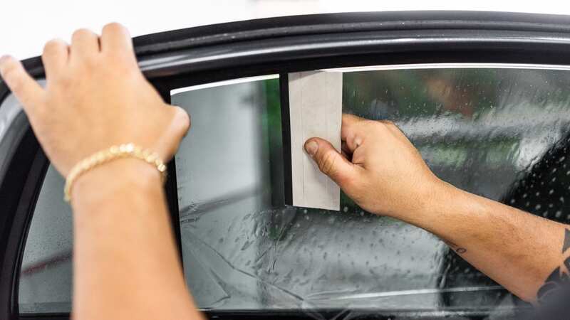 Using certain products could cause your window tint to peel (stock image) (Image: Getty Images)