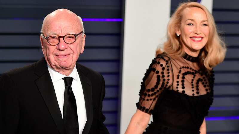 Rupert Murdoch, Jerry Hall attending the Vanity Fair Oscar Party held at the Wallis Annenberg Center for the Performing Arts in Beverly Hills, Los Angeles, California, USA.