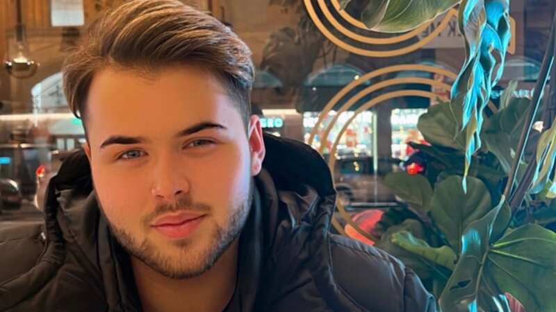 Tanning for 18 minutes at a time, Jak said he played down his sunbed addiction to his mum after she voiced concern about it (Image: @JAKH.27 / CATERS NEWS)