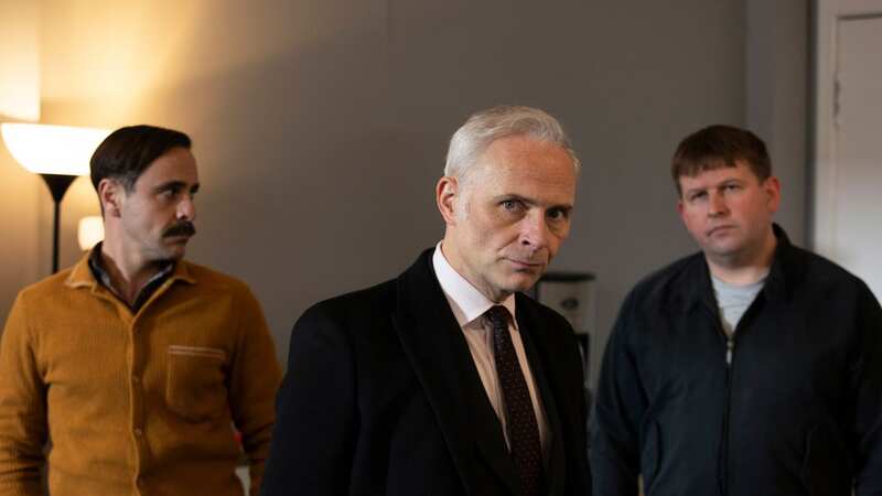 Mark Bonnar and Jamie Sives in action in the BBC