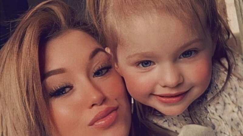 Terrified mum Chantelle Bortlam, 20, was left panicking after her daughter Lexi Mai, 3, swallowed a battery this week