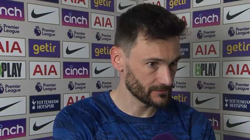 Hugo Lloris slammed Spurs fans for booing Davinson Sanchez (Image: beIN Sports)