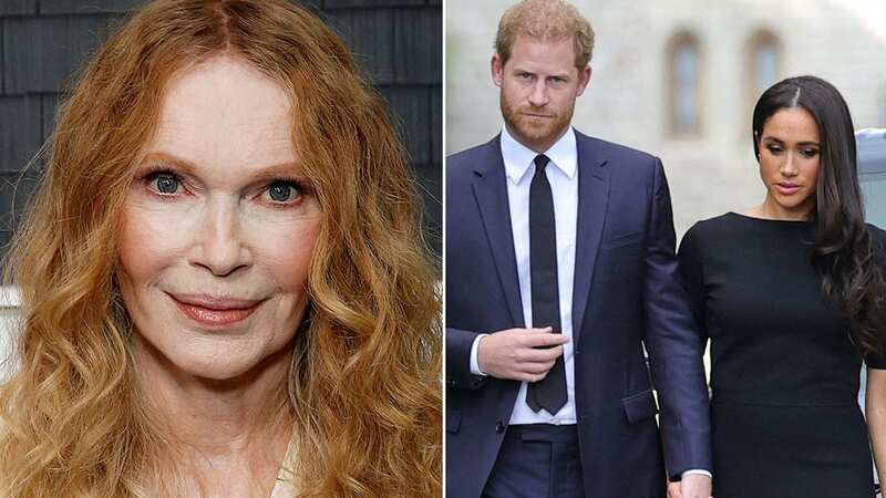 Mia Farrow has deleted a message about Harry and Meghan