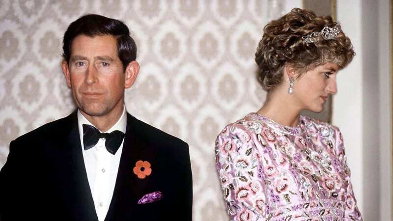 Prince Charles and Princess Diana on their last official trip together - their divorce would wipe out Charles
