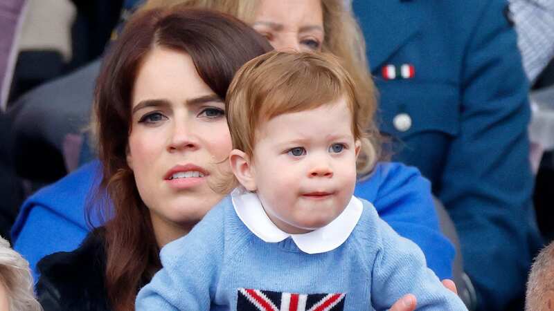 Princess Eugenie with son August (Image: Getty Images)