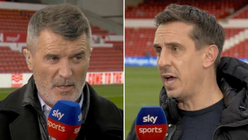 Gary Neville and Roy Keane in heated disagreement over Arsenal - "No chance"