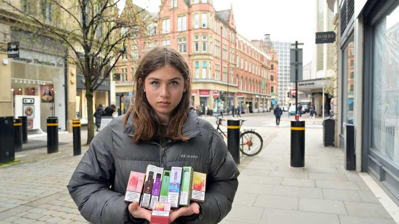 A 13-year-old girl was able to buy vapes containing nicotine (Image: Reach Commissioned)