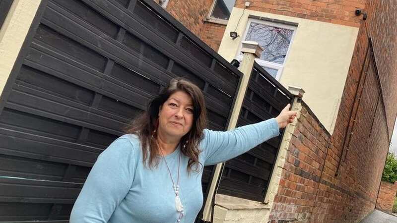 ME sufferer Alicia Vernon has had to spend part of her retirement fund on making her home safe after being a target for unruly kids (Image: Derby Telegraph)