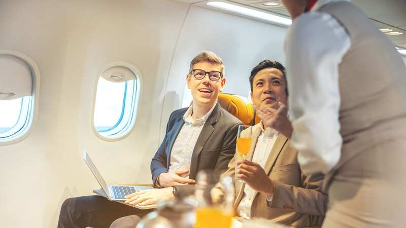 Air pressure and humidity can make plane food taste a little different (Image: Getty Images/iStockphoto)