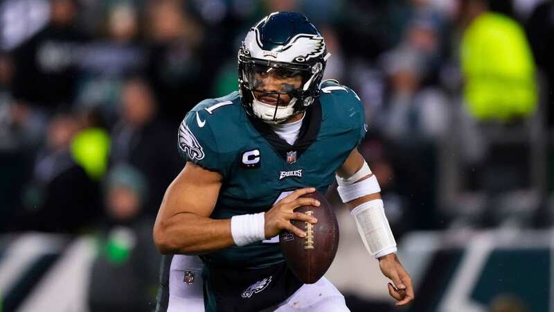 Jalen Hurts has agreed a mammoth five-year extension with the Eagles (Image: Matt Rourke/AP/REX/Shutterstock)