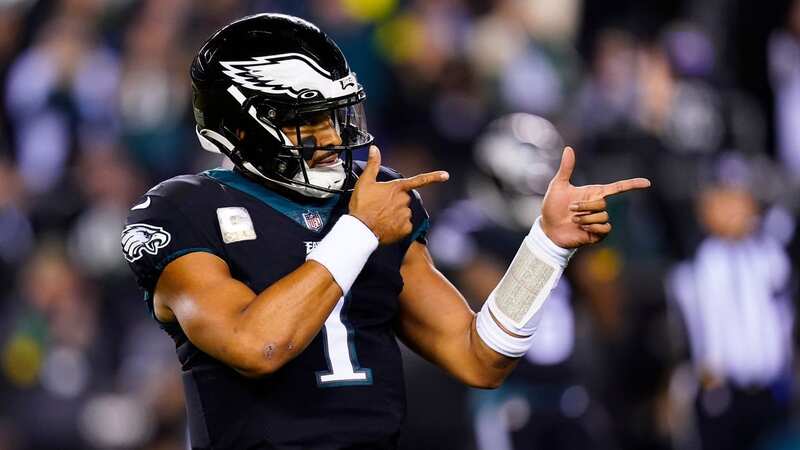 Jalen Hurts led the Philadelphia Eagles to the Super Bowl in just his third year in the NFL (Image: Getty Images)