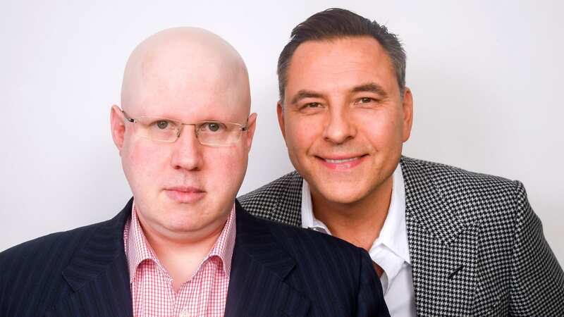 David Walliams made a dig at Matt Lucas on a night out (Image: Instagram)