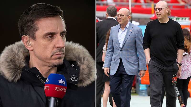 Gary Neville delivers expected response after the Glazers