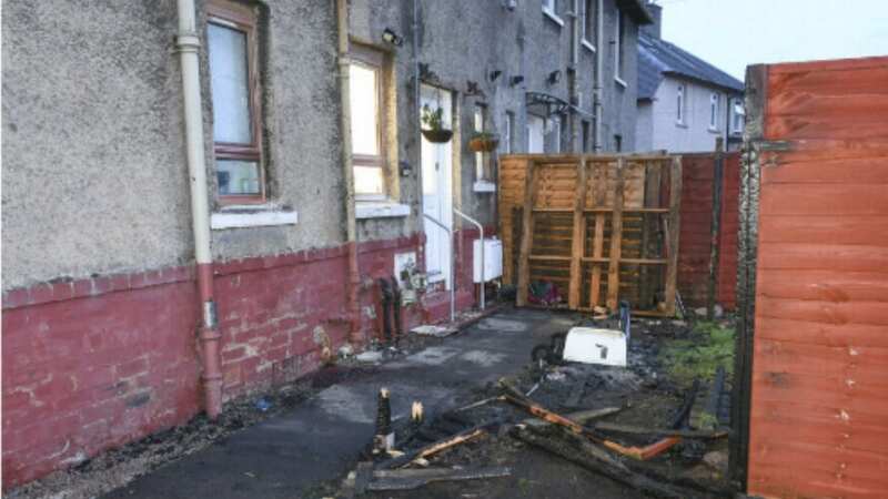 The argument escalated and damage was caused to a property