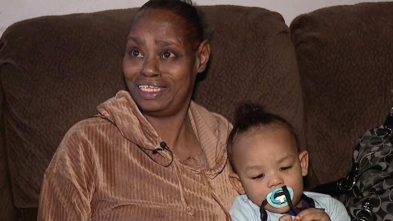 Gran Patricia Pouncey with one of her grandchildren (Image: fox2detroit)