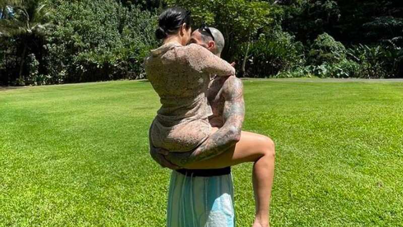 Travis Barker shared a sweet birthday message for his wife Kourtney Kardashian (Image: Instagram)