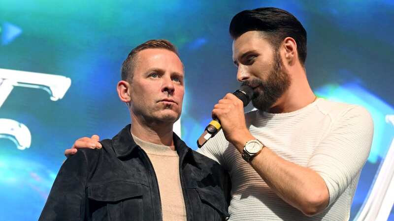 Rylan Clark and Scott Mills have been announced as Eurovision hosts (Image: Jeff Spicer/Getty Images)