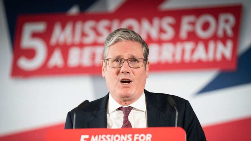 Keir Starmer has vowed to bring back Tony Blair-style targets to reform the NHS (Image: PA)