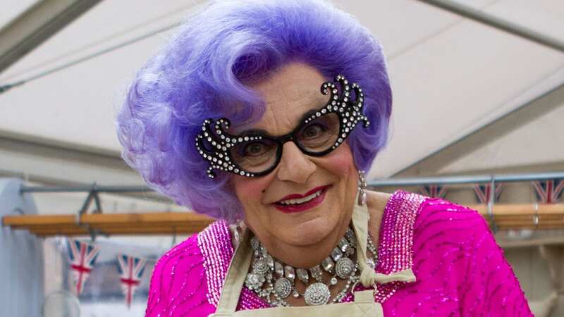 Dame Edna Everage comedian Barry Humphries is in hospital (Image: BBC)