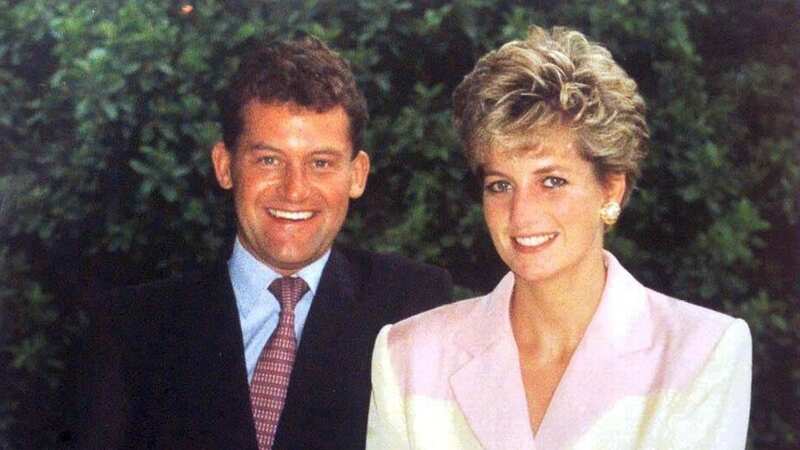 Paul Burrell and Princess Diana in 1991, the former aide warned Harry could be in for an icy reception (Image: ExpressStar)