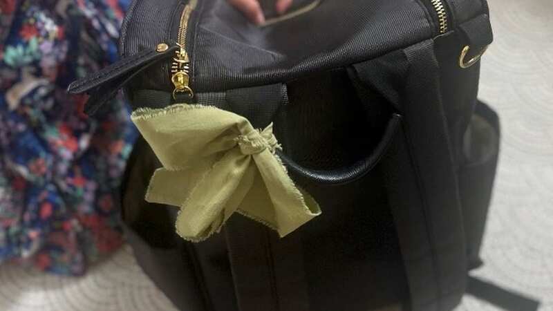 Mums are tying ribbons to their bags and prams for a very sweet reason (Image: annamathur / Instagram)