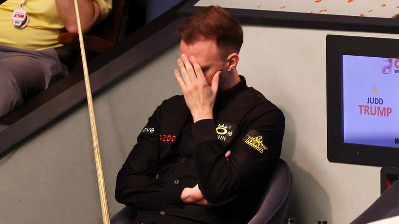 Judd Trump of England looks dejected (Image: 2023 Getty Images)