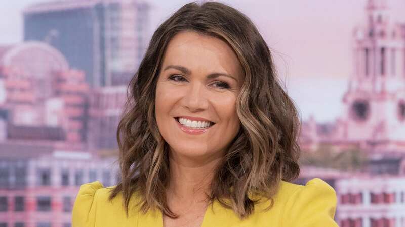 Susanna Reid goes make-up free as she poses alongside rarely seen dad