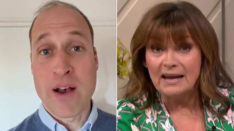 Prince William makes rare TV appearance on Lorraine for touching tribute