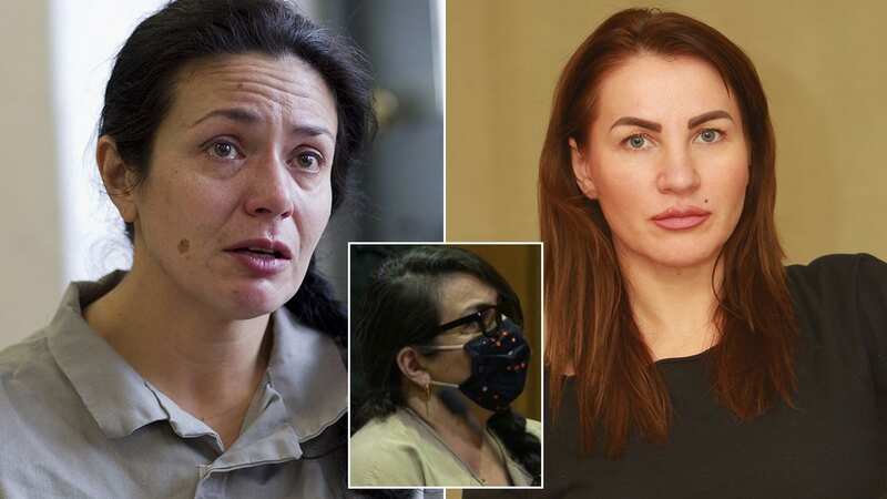 Rikers Island Inmate Viktoria Nasyrova gives an emotional interview at prison in New York (Image: Tamara Beckwith/NY Post/MEGA)