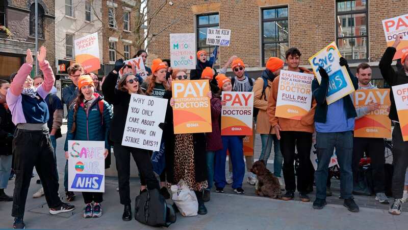 NHS staff have launched a wave of strikes in ongoing pay and conditions disputes (Image: Jonathan Buckmaster)
