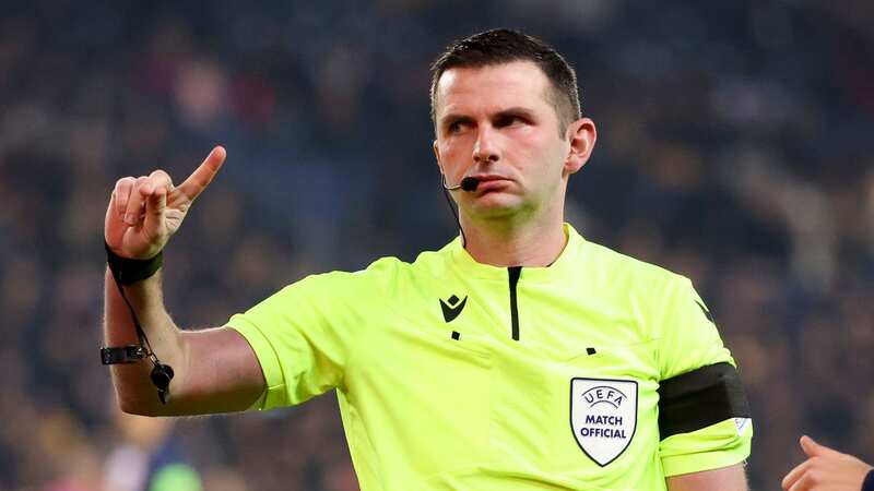 Premier League referee Michael Oliver was flown to Saudi Arabia this week (Image: Getty Images)