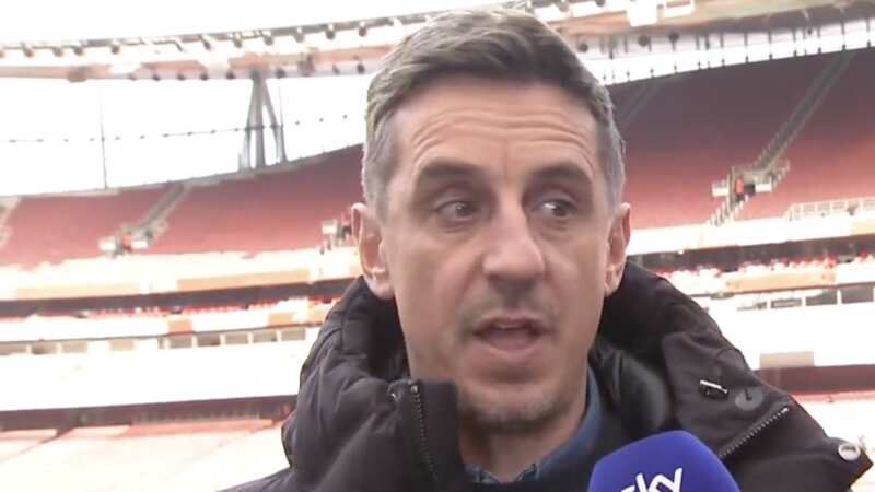 Gary Neville riles Arsenal fans again by brutally dismissing injury complaints