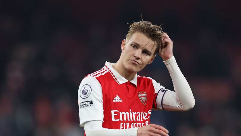 Martin Odegaard was frustrated with Thomas Partey during Arsenal