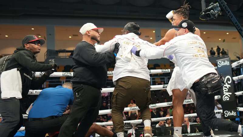 Netflix star disqualified in boxing bout after continuing to punch KO