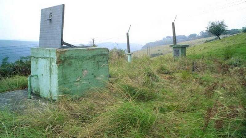 All that was left of the secret bunker in 2003 (Image: Nick Catford/Subterranea Britannica)