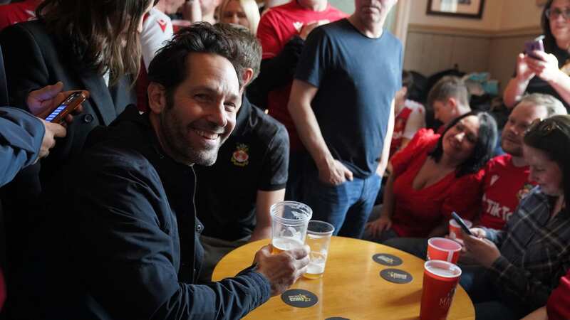 Paul Rudd stuns Wrexham fans as he joins in with promotion celebrations