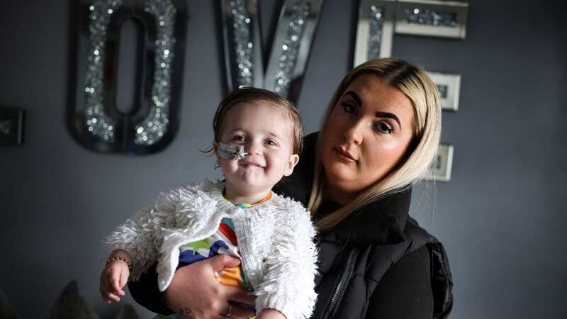 Keely-Nicole Elliott has been served a letter from her landlord ending her tenancy while she struggles to care for her gravely ill baby (Image: Manchester Evening News)
