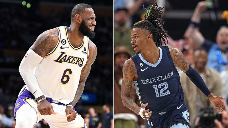 LeBron James and the Lakers have been issued a stark warning ahead of their NBA Play-Off Game Four clash with the Memphis Grizzlies (Image: Getty)