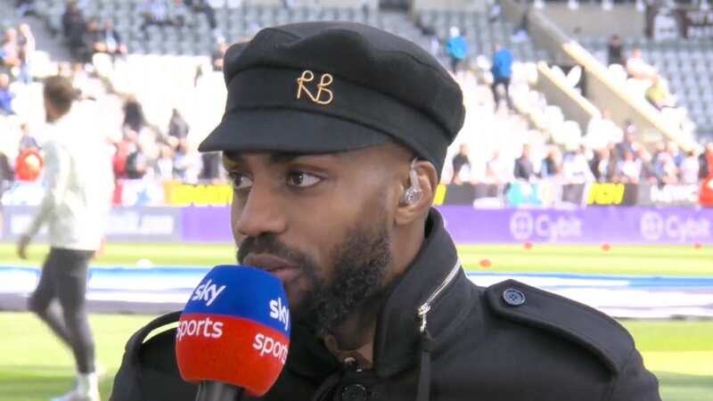 Danny Rose made light of his unemployment as his former team were torn apart (Image: Sky Sports)