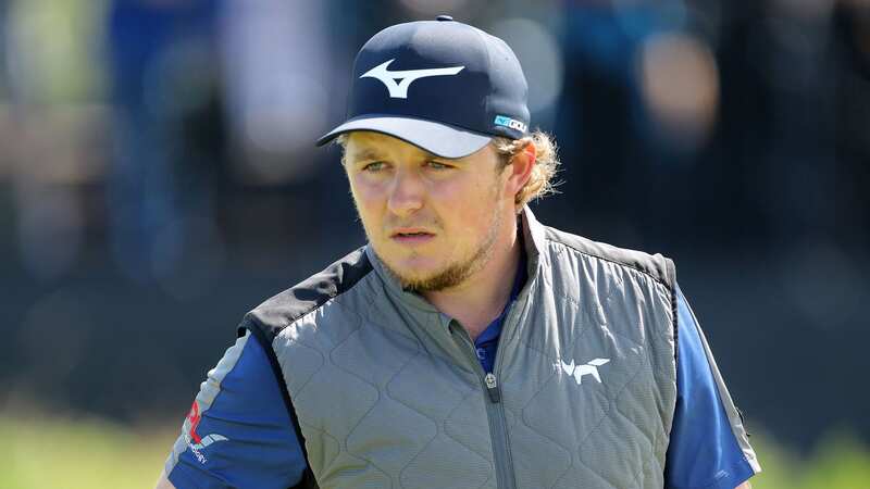 Richard Bland (L) and Eddie Pepperell (R) were involved in a Twitter spat after Chase Koepka