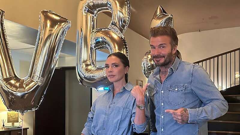 Victoria Beckham unamused as David rocks matching outfit in hilarious blunder