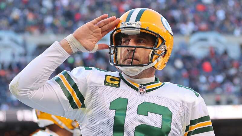Aaron Rodgers will line up in a New York Jets jersey next season (Image: Michael Reaves/Getty Images)