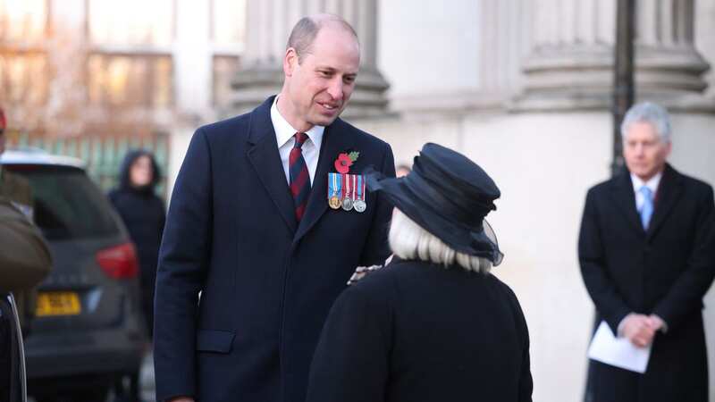 The Prince of Wales attending a dawn service to commemorate Anzac Day (Image: Ian Vogler / Daily Mirror)