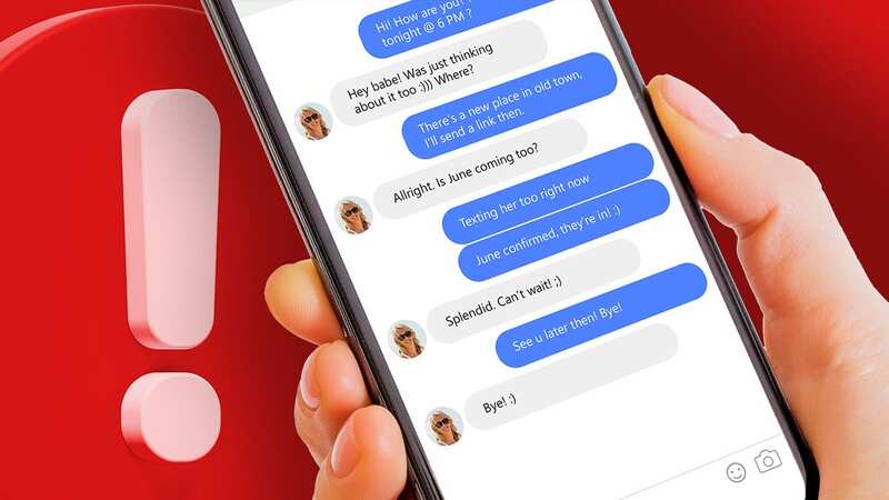 Android and iPhone text alert (Image: GETTY)