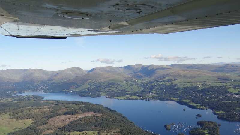 The flight will soar over the Lake District (Image: Wingly)