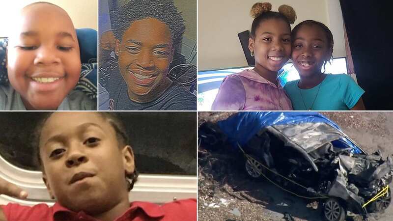 The horrific car crashed killed five children (Image: CBS)